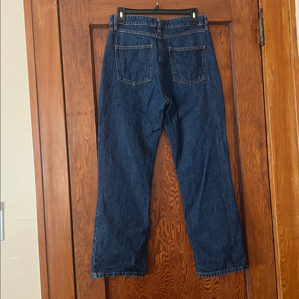 Sezane Laurence Trousers Denim - Size 6 - Picture 3 of 7